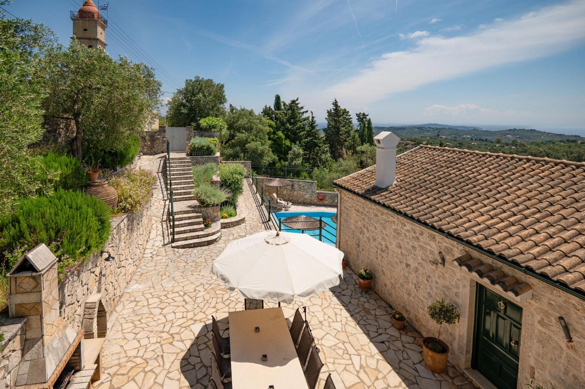 Villa Katerini Gaios Bagian luar foto