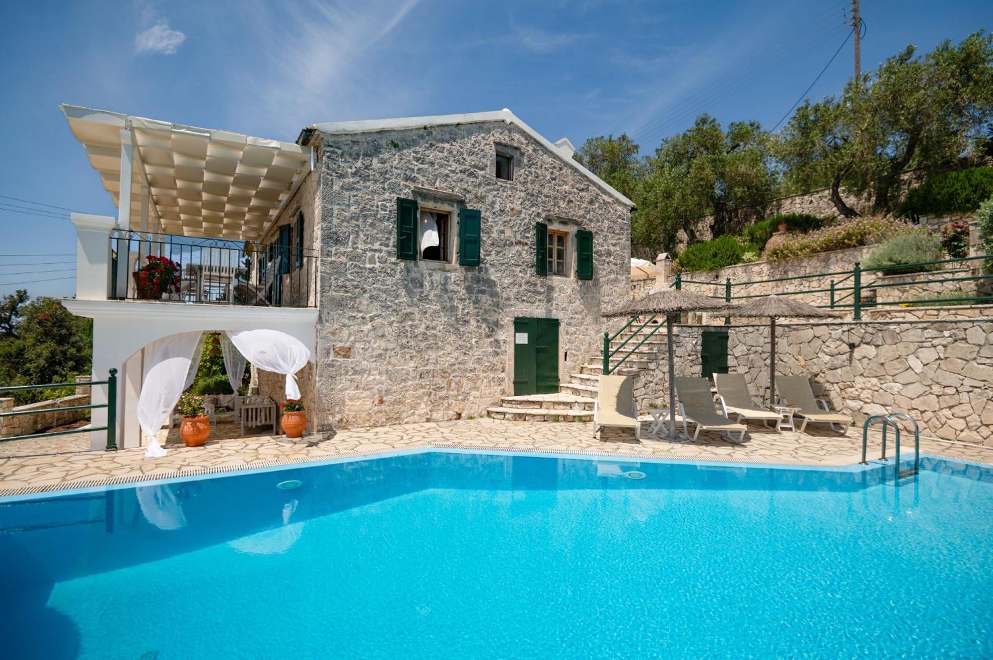 Villa Katerini Gaios Bagian luar foto