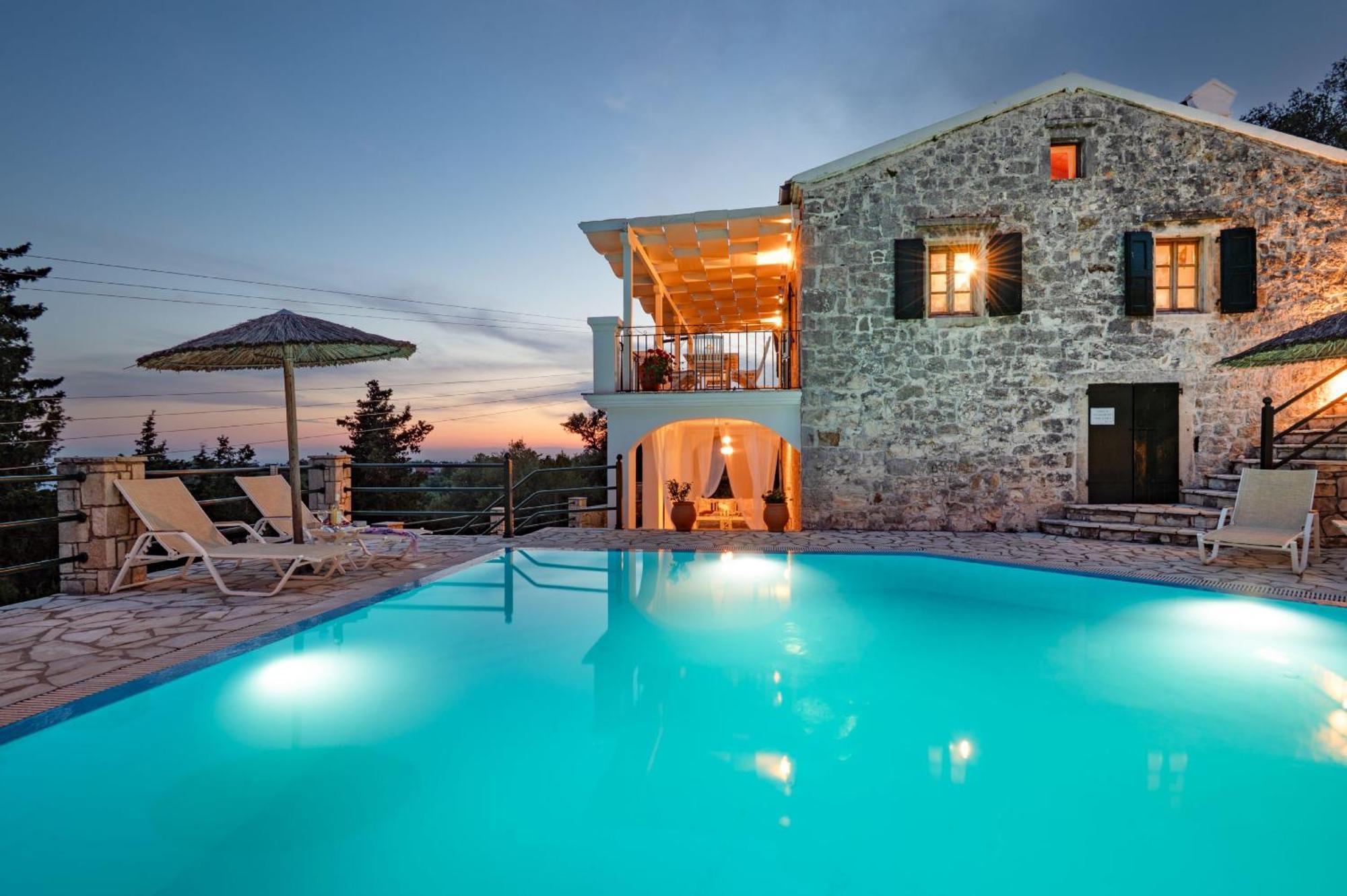 Villa Katerini Gaios Bagian luar foto